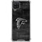 NFL Atlanta Falcons Black & White Galaxy A12 Clear Case