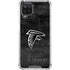 NFL Atlanta Falcons Black & White Galaxy A12 Clear Case