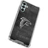 NFL Atlanta Falcons Black & White Galaxy A13 5G Clear Case