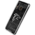 NFL Atlanta Falcons Black & White Galaxy A30 Clear Case