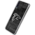 NFL Atlanta Falcons Black & White Galaxy A50 Clear Case