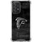 NFL Atlanta Falcons Black & White Galaxy A52 5G Clear Case
