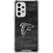 NFL Atlanta Falcons Black & White Galaxy A53 5G Clear Case