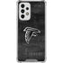 NFL Atlanta Falcons Black & White Galaxy A53 5G Clear Case
