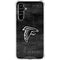 NFL Atlanta Falcons Black & White Galaxy A54 5G Clear Case