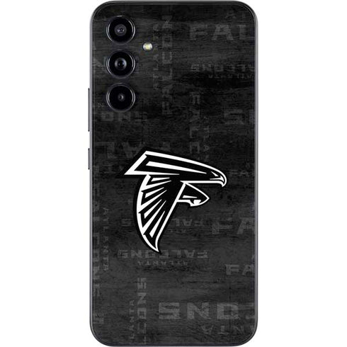 NFL Atlanta Falcons Black & White Galaxy A54 5G Skin