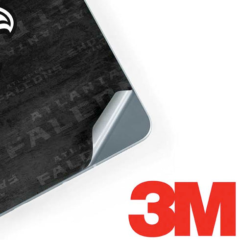 NFL Atlanta Falcons Black & White Galaxy Book 12in Skin