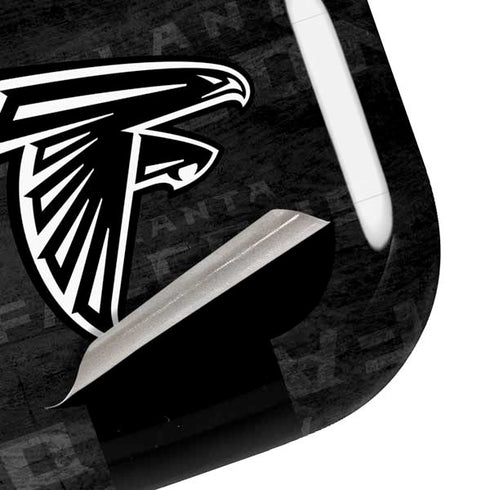 NFL Atlanta Falcons Black & White Galaxy Buds Pro Skin