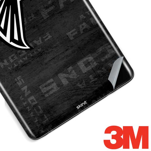 NFL Atlanta Falcons Black & White Galaxy Note 8 Skin
