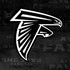 NFL Atlanta Falcons Black & White Galaxy Note 8 Skin