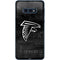 NFL Atlanta Falcons Black & White Galaxy S10e Skin