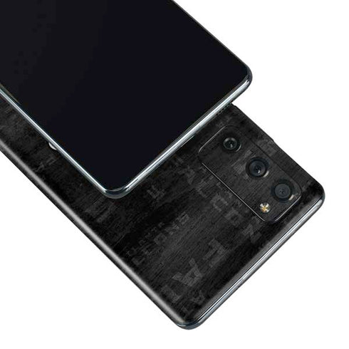 NFL Atlanta Falcons Black & White Galaxy S20 Fan Edition Skin