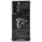 NFL Atlanta Falcons Black & White Galaxy S21 5G Clear Case