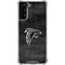 NFL Atlanta Falcons Black & White Galaxy S21 FE Clear Case