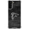 NFL Atlanta Falcons Black & White Galaxy S21 Plus 5G Clear Case