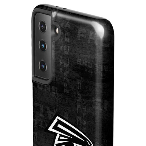 NFL Atlanta Falcons Black & White Galaxy S21 Plus 5G Pro Case
