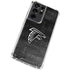 NFL Atlanta Falcons Black & White Galaxy S21 Ultra 5G Clear Case