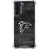 NFL Atlanta Falcons Black & White Galaxy S22 Clear Case