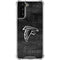 NFL Atlanta Falcons Black & White Galaxy S22 Plus Clear Case