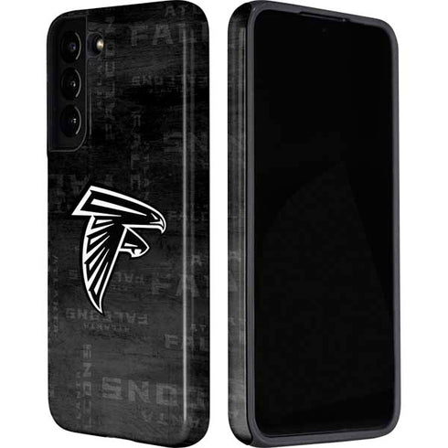 NFL Atlanta Falcons Black & White Galaxy S22 Plus Pro Case