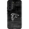 NFL Atlanta Falcons Black & White Galaxy S22 Pro Case