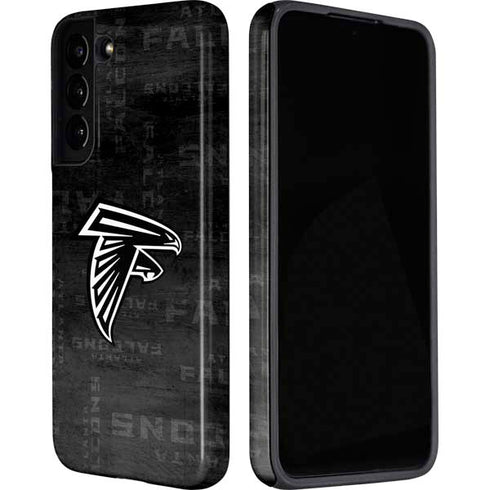 NFL Atlanta Falcons Black & White Galaxy S22 Pro Case