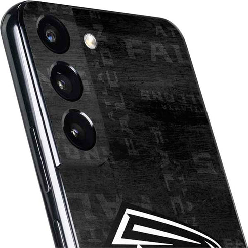 NFL Atlanta Falcons Black & White Galaxy S22 Skin