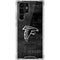 NFL Atlanta Falcons Black & White Galaxy S22 Ultra Clear Case