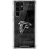 NFL Atlanta Falcons Black & White Galaxy S22 Ultra Clear Case