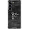 NFL Atlanta Falcons Black & White Galaxy S23 Clear Case