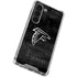 NFL Atlanta Falcons Black & White Galaxy S23 Clear Case