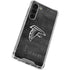 NFL Atlanta Falcons Black & White Galaxy S23 Plus Clear Case