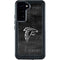 NFL Atlanta Falcons Black & White Galaxy S23 Plus Waterproof Case