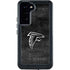 NFL Atlanta Falcons Black & White Galaxy S23 Plus Waterproof Case