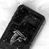 NFL Atlanta Falcons Black & White Galaxy S23 Plus Waterproof Case