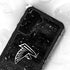 NFL Atlanta Falcons Black & White Galaxy S23 Waterproof Case