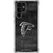 NFL Atlanta Falcons Black & White Galaxy S24 Ultra Clear Case