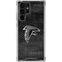 NFL Atlanta Falcons Black & White Galaxy S24 Ultra Clear Case