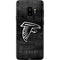 NFL Atlanta Falcons Black & White Galaxy S9 Plus Skin