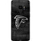 NFL Atlanta Falcons Black & White Galaxy S9 Skin