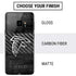 NFL Atlanta Falcons Black & White Galaxy S9 Skin