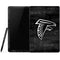 NFL Atlanta Falcons Black & White Samsung Galaxy Tab Skin