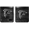 NFL Atlanta Falcons Black & White Galaxy Z Flip Skin