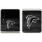 NFL Atlanta Falcons Black & White Galaxy Z Flip3 5G Skin