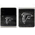 NFL Atlanta Falcons Black & White Galaxy Z Flip3 5G Skin