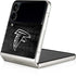 NFL Atlanta Falcons Black & White Galaxy Z Flip3 5G Skin