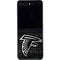 NFL Atlanta Falcons Black & White Galaxy Z Flip5 5G Skin