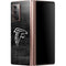 NFL Atlanta Falcons Black & White Galaxy Z Fold2 5G Skin