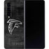 NFL Atlanta Falcons Black & White Galaxy Z Fold4 5G Skin