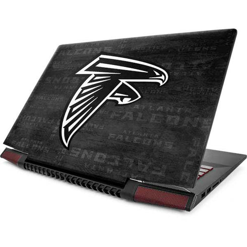 NFL Atlanta Falcons Black & White Lenovo IdeaPad Skin